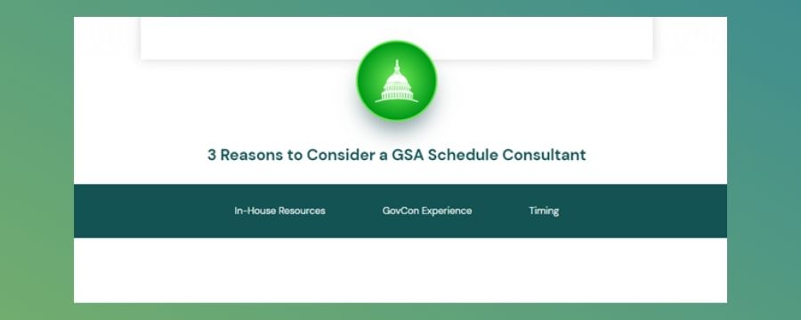 3 Reasons to Use a GSA Schedule Consultant