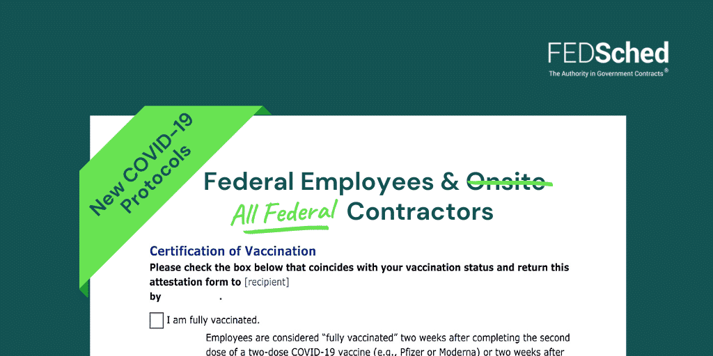 COVID-19 Vaccine Requirements for Federal Contractors & Businesses